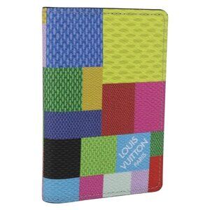 LOUIS VUITTON Damier Graffiti 3D Organizer De Poch Case